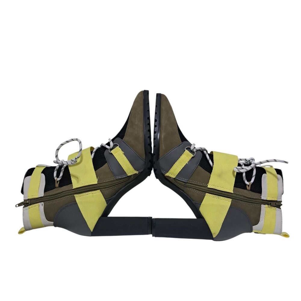 Steve Madden Ilusion Sporty Chic Athleisure Block Heel Ankle Boots Multi Sz 10 - Picture 8 of 13